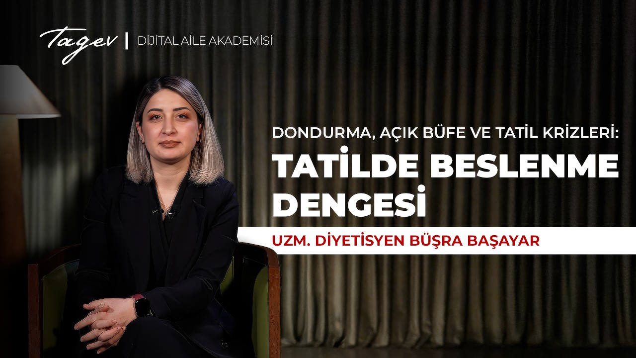 Çocuklarda Tatil Döneminde Beslenme | Açık Büfe ve Dondurma Krizleri Nasıl Yönetilir?